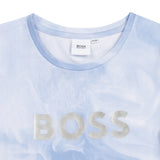 Boss, T-shirts, Boss - Pale blue T-shirt, J15443/77A