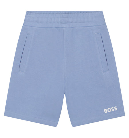 Boss, Shorts, Boss - Blue jersey shorts