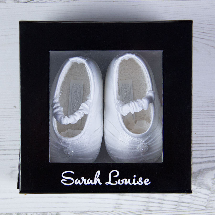 Sarah Louise, shoes, Sarah Louise Shoes Girls Shoes - White 004409