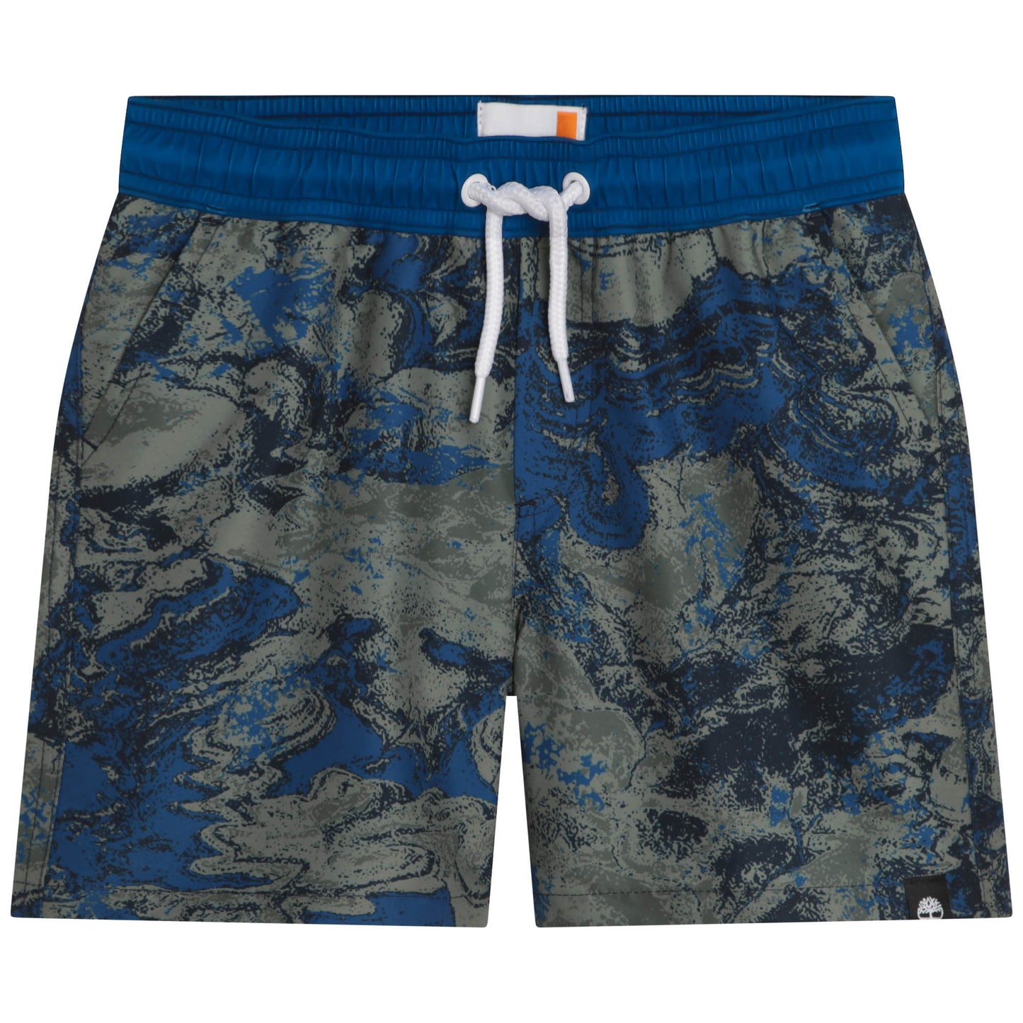 Timberland, SHORTS, Timberland - Swim Shorts, Blue/Khaki