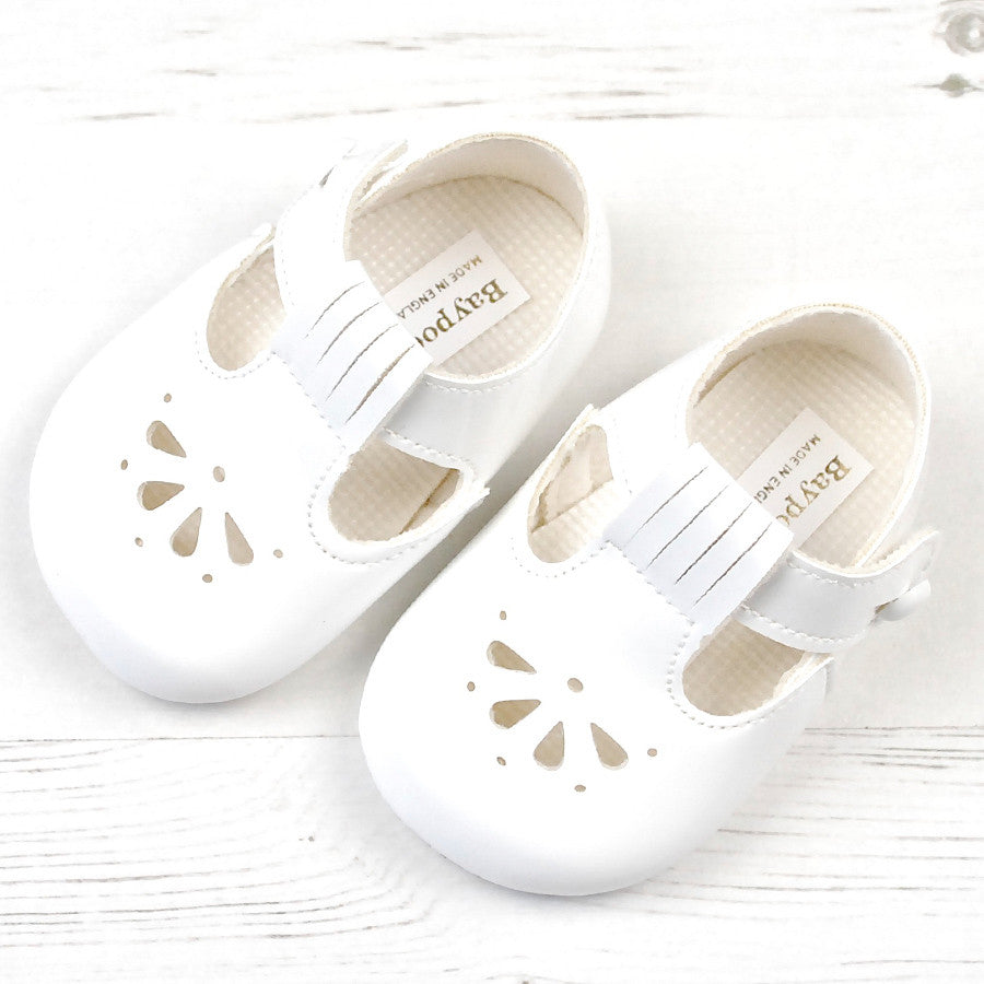 Baypods, Footwear, Baypods -  Baby pram shoes, white, B617