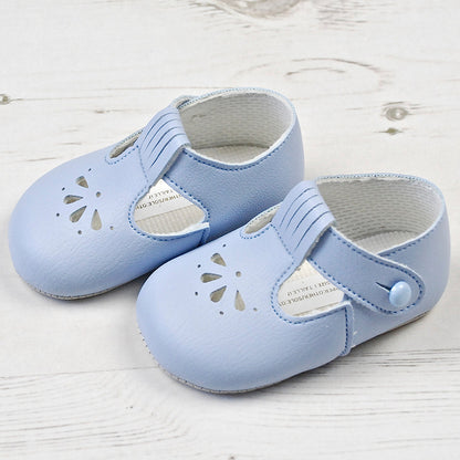 Baypods, Footwear, Baypods - Baby pram shoes, pale blue, B617