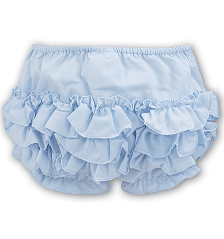 Sarah Louise  -  Frilly Pants, pale blue, 003760 | Betty McKenzie