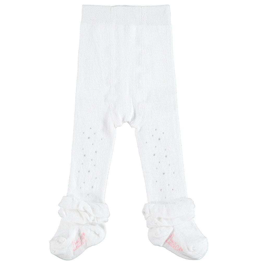 A'Dee - baby tights white sparkle Issie | Betty McKenzie