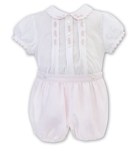 Sarah Louise - baby girl, 2 piece set, shorts and shirt, 011802 | Betty McKenzie