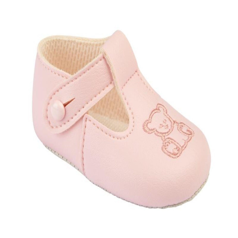 Baypods, shoes, Baypods - baby pram shoe pink B117