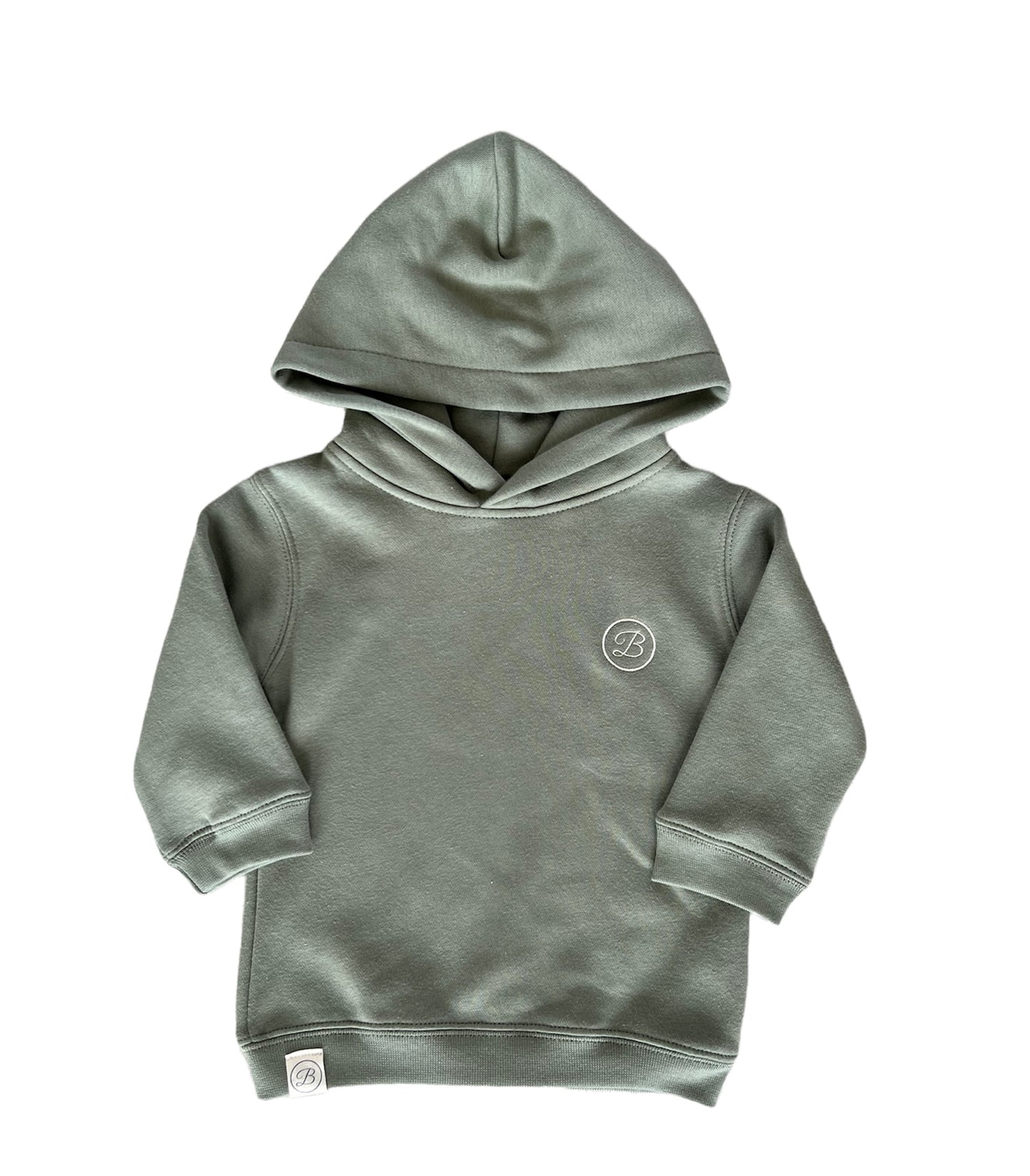 Betty's Friendly, sweat tops, Betty McKenzie - Sage green hoodie