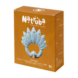 Nibbling - Natruba peacock natural rubber toy | Betty McKenzie