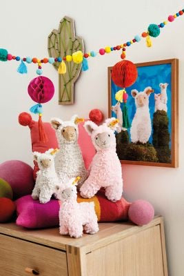 Steiff, soft toy, Steiff - Leandro cream Llama 19cm 069444