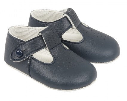 Baypods, footwear, Baypods - pram shoes B625 navy