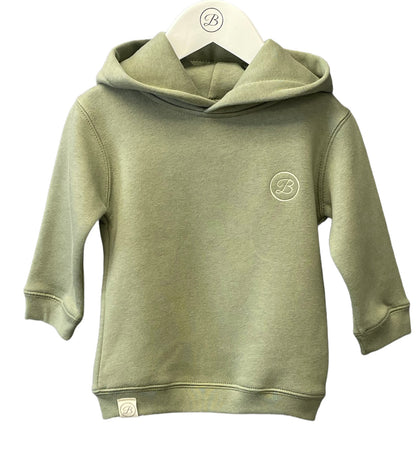 Betty's Friendly, sweat tops, Betty McKenzie - Sage green hoodie