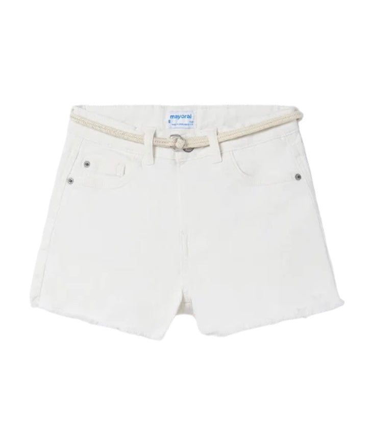 Mayoral, Shorts, Mayoral - White Denim shorts, 275