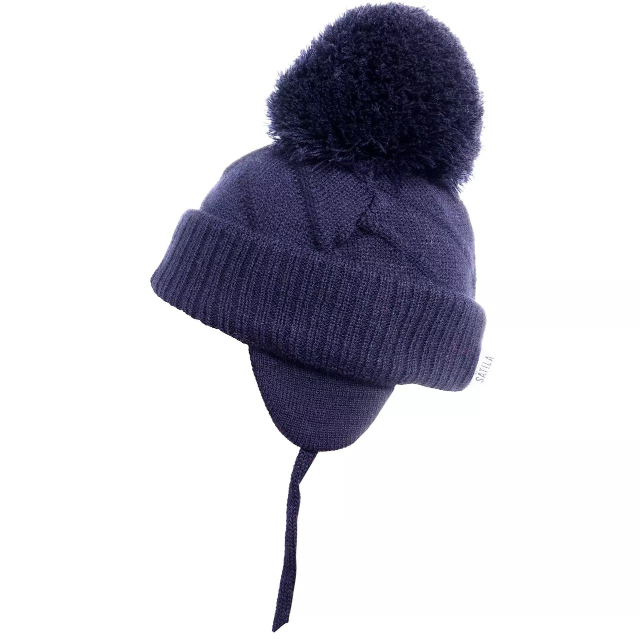 Satila, hat, Satila - Jim C04801 Navy large bobble hat