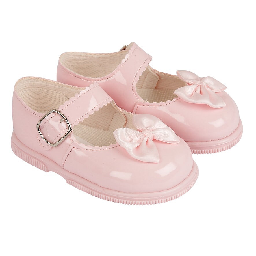 Baypods, shoes, Baypods - H505 pink first walkers