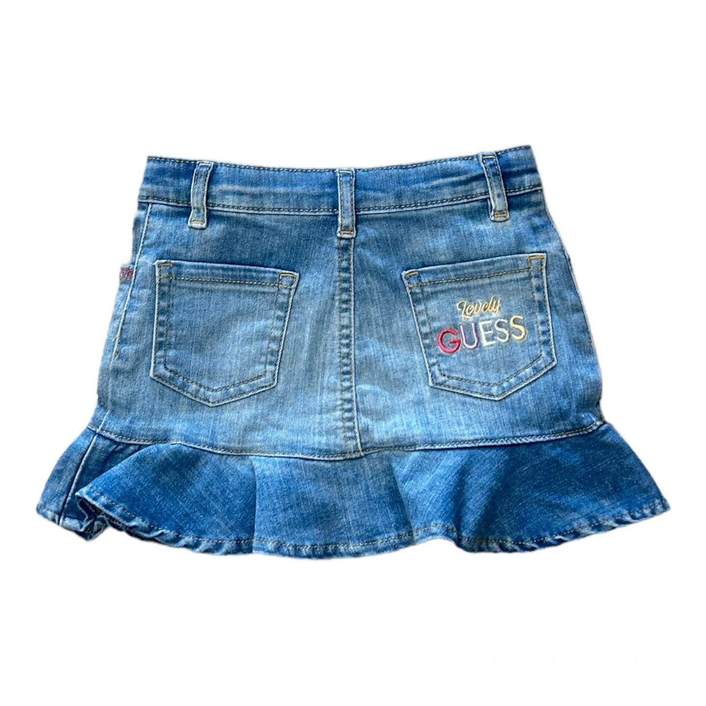 Guess, Shorts, Guess - Blue denim skirt