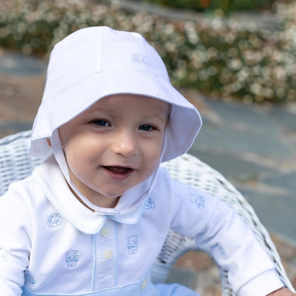 Emile et Rose, Hats, Emile et Rose - White bucket hat, Gibson