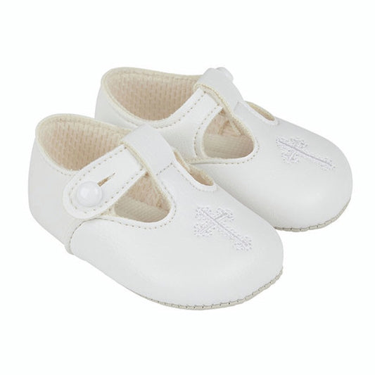 Baypods, footwear, Baypods - Christening shoes, white, B044