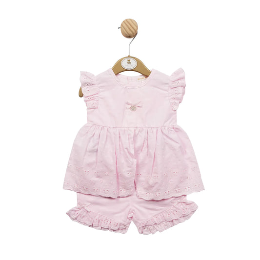 Mintini, 2 piece set, Mintini - Baby girls 2 piece set MB5212