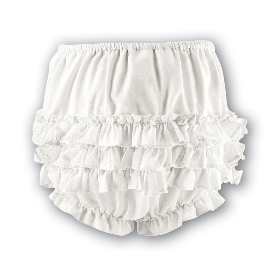 Sarah Louise, Accessories, Sarah Louise  - Frilly Pants, Ivory 003760